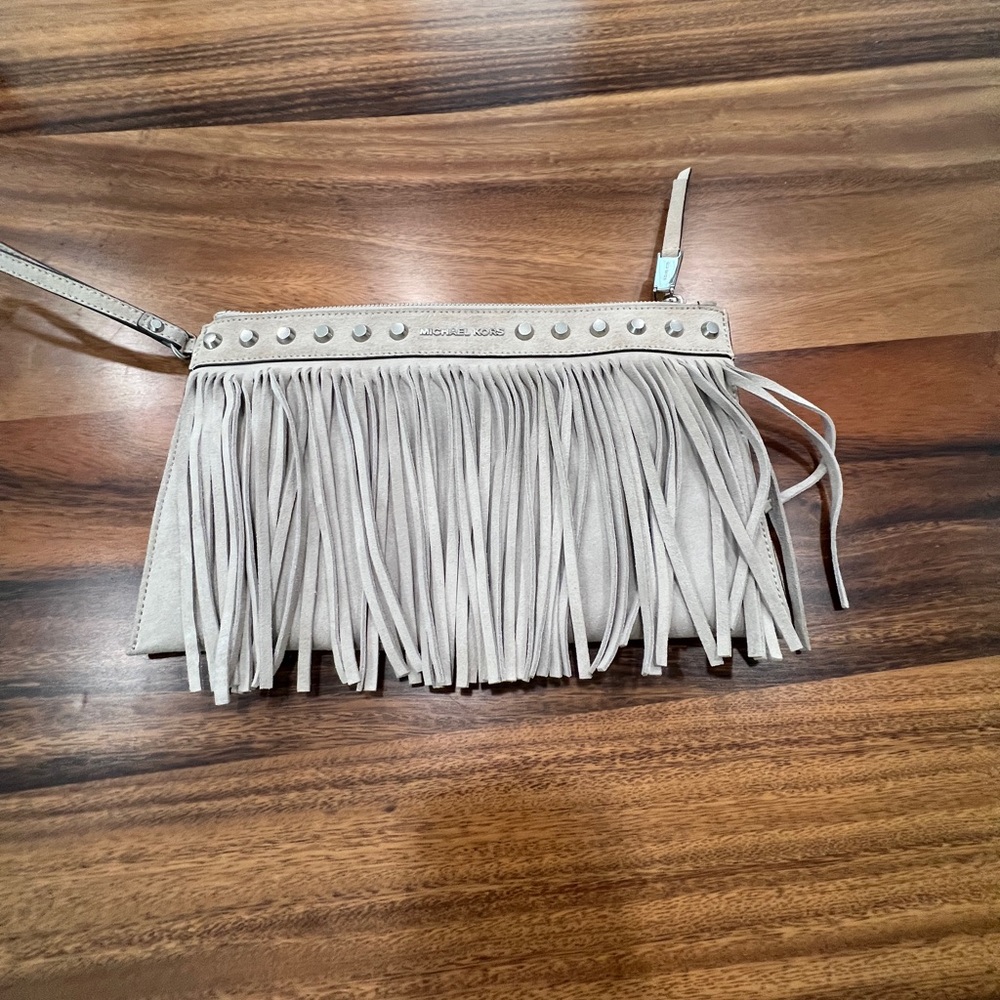 Michael Kors wristlet clutch